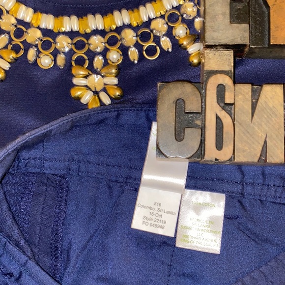 🌴LILLY PULITZER ‘The Callahan Short’ in Textured Chevron in Navy - Picture 10 of 10